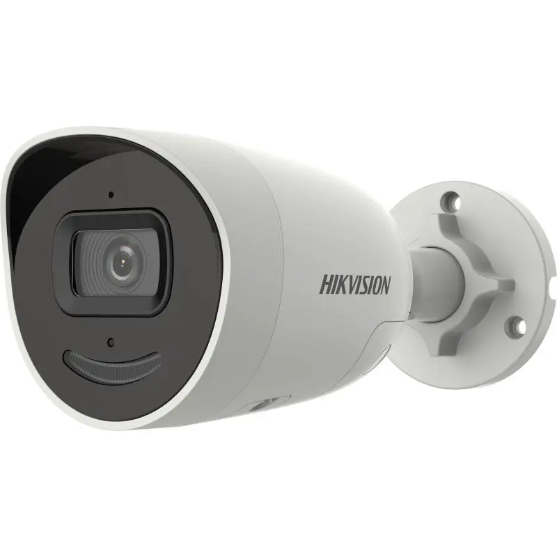 4 MP AcuSense Strobe Light and Audible Warning Fixed Mini Bullet Network Camera