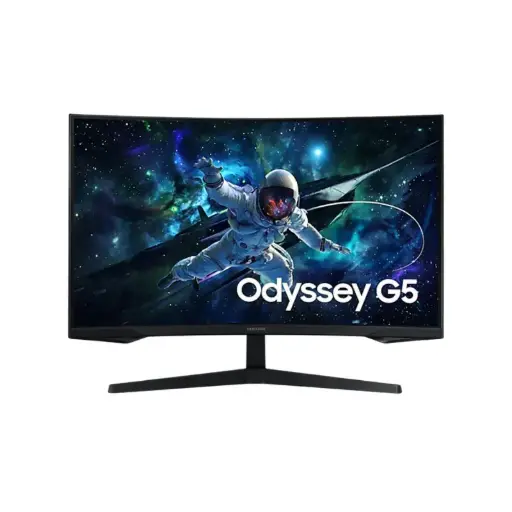 SAMSUNG 32_ (LS32CG552EEXXP) Odyssey G5 G55C QHD 165Hz Curved Gaming Monitor