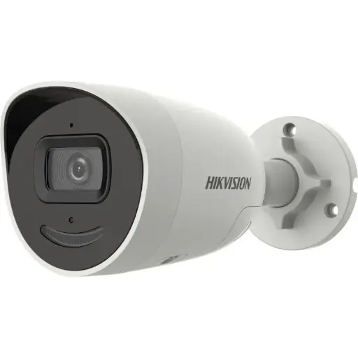 4 MP AcuSense Strobe Light and Audible Warning Fixed Mini Bullet Network Camera